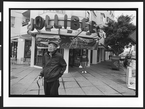 Exterior of Jollibee Filipino restaurant, SOMA, San Francisco, California, 2002