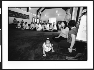 Interior of Wat Thai Temple, North Hollywood, Los Angeles, California, 2003