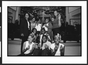 Members of Imani Phi Christ, First African Methodist Episcopal Church, Los Angeles, California, 2003