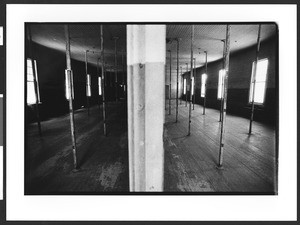 Interior, dormitory room, Angel Island Internment Camp, Angel Island, San Francisco, California, 2003