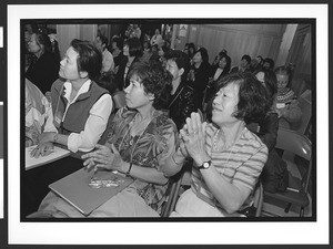 Interior of Cameron House, Family Day, Chinatown, San Francisco, California, 2002