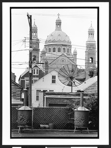 View from the back of the Ling Shen Ching Tze Temple, Chicago, Illinois, 2002