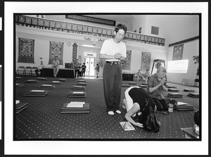 Interior of Ling Shen Ching Tze Temple, Chicago, Illinois, 2002