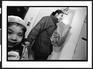 Food distribution program to people of South American origin, United Methodist Church, Leesburg Pike, Falls Church, Culmore, Virginia, 2002