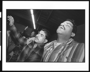 Men in Trance, Victory Outreach Church, North Hollywood, California, 1996