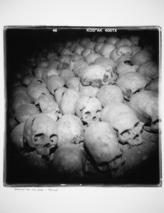 Human skulls, Rwanda, 2004