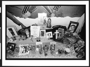 Altar to those who died of AIDS, Proyecto Contra Sida Por Vida, the Mission District, San Francisco, California, 2002