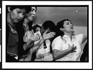 Worship service, First Church of God, the Mission District, San Francisco, California, 2002