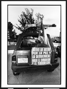 Jeep in the parking lot of Ermita de la Caridad (La Ermita), Miami, Florida, 2002