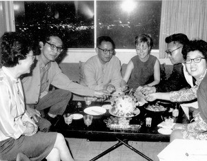 Anthony Lee and wife, Allan Lee and wife, Henry Lee and Ellen Kim