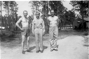 Edward Paik and two other soldiers