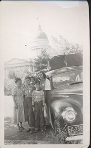 Moo Sung Lee, Hank, Lee, Zona, David, Frances, Salt Lake City 1949