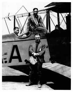 Hahn Chang-Ho, Frank Bryant, another at Redwood City pilot school