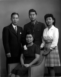 Jang Ho Hahn, Richard Hahn, Selma Hahn and Frances Hur