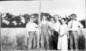 Hahn Jang Ho, Soon Bohk Hur, 3 other adults and one boy