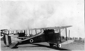 airplanes in field