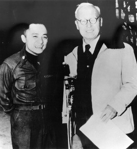 Sammy Lee and Syngman Rhee 1/7/1954