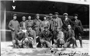 15 student pilots, with plane