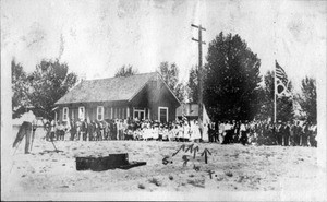 March First parade in Dinuba, 1920