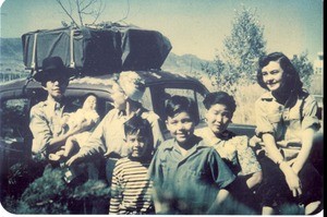 Henry DeYoung family, 1949