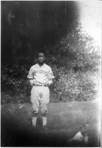 Paul Hur in baseball uniform