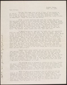 V.W. Peters, letter, 1935.9.15, Songdo, Korea, to Father, Rosemead, California, USA