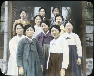 Girls of Ewa Haktang Girls' High School