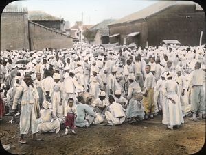 Crowd of Koreans