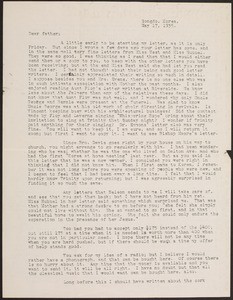 V.W. Peters, letter, 1935.5.17, Songdo, Korea, to Father, Rosemead, California, USA