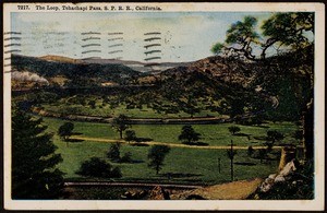 V.W. Peters, picture postcard, 1934.2.2, Exeter, California, USA, to Father and Mother, Rosemead, California, USA