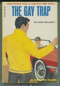 Cover of The gay trap, by Don Holliday, 1966