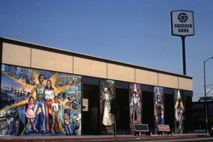 Chicano time trip, public mural, Los Angeles, 1977