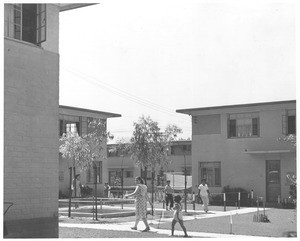 New public housing, Ramona Gardens, Los Angeles, 1941