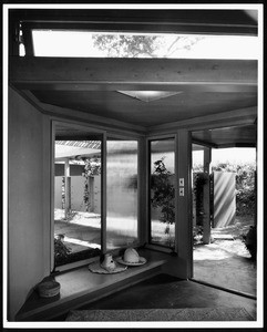 Interior view of the Daugherty Residence, Los Angeles