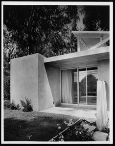 Exterior view of F. Pressburger residence, North Hollywood, 1945