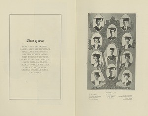 The Occidental: commencement annual, 1905