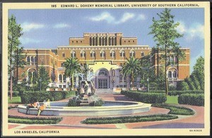 Edward L. Doheny Memorial Library, University of Southern California, Los Angeles, California, after 1931