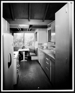 Interior view of the Druckman House, Los Angeles, 1941