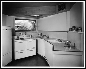 Interior view of the Daugherty Residence, Los Angeles