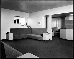 Interior view of the Sunset Medical Building, Los Angeles, 1936