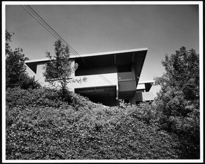 Exterior view of the Daugherty Residence, Los Angeles