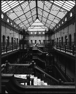 Interior of the Bradbury Building, Los Angeles