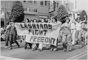 Christopher Street West parade, Hollywood, California, 1978