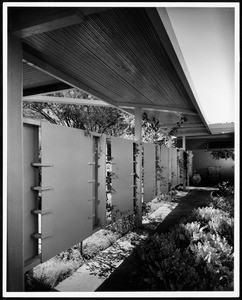 Exterior view of the Daugherty Residence, Los Angeles