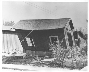 Slum dwelling in Los Angeles, 1941