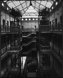 Interior of the Bradbury Building, Los Angeles