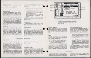 Printed forms used in the University of Southern California Library, 1930