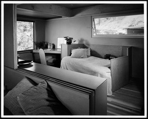 Interior view of the Daugherty Residence, Los Angeles