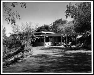 Exterior view of the Daugherty Residence, Los Angeles