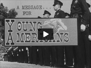 Chief Parker recruiting message (LAPD can 46), 1961